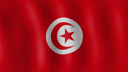 Tunisian Flag